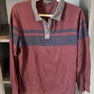 Banana Republic Long Sleeve Polo